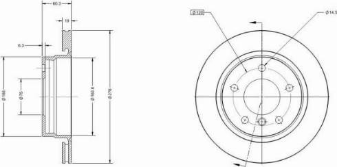 Remy RAD1205C - Əyləc Diski furqanavto.az