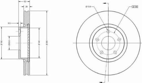 Remy RAD1215C - Əyləc Diski furqanavto.az