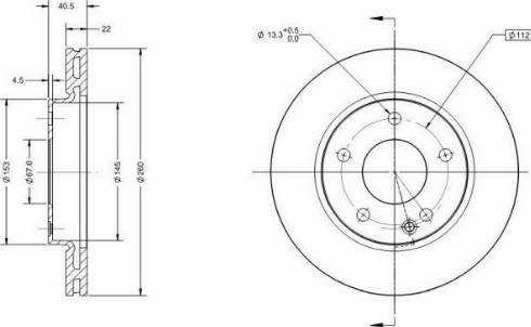 Remy RAD1236C - Əyləc Diski furqanavto.az