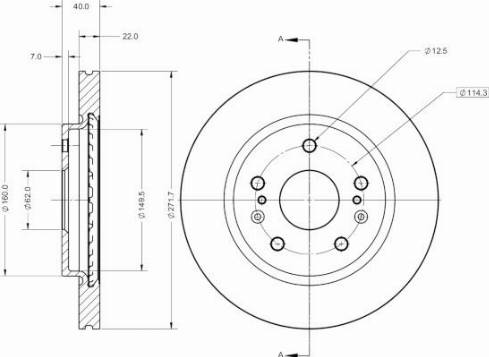 Remy RAD2410C - Əyləc Diski furqanavto.az