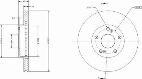 Remy RAD2198C - Əyləc Diski furqanavto.az