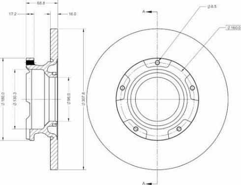 Remy RAD2104C - Əyləc Diski furqanavto.az