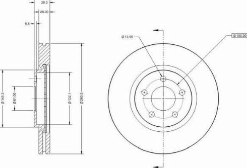 Remy RAD2114C - Əyləc Diski furqanavto.az