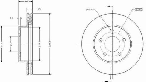 Remy RAD2179C - Əyləc Diski furqanavto.az