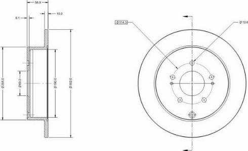 Remy RAD2877C - Əyləc Diski furqanavto.az