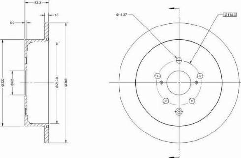 Remy RAD2312C - Əyləc Diski furqanavto.az