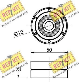 REPKIT RKT1536 - Yönləndirmə / Bələdçi kasnağı, vaxt kəməri furqanavto.az