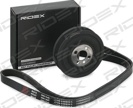 RIDEX 542R0662 - V-yivli kəmər dəsti furqanavto.az