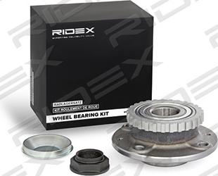 RIDEX 654W0585 - Təkər qovşağı, podşipnik dəsti furqanavto.az