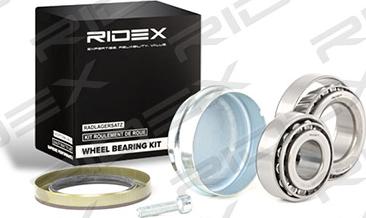 RIDEX 654W0095 - Təkər qovşağı, podşipnik dəsti furqanavto.az