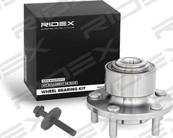 RIDEX 654W0066 - Təkər qovşağı, podşipnik dəsti furqanavto.az