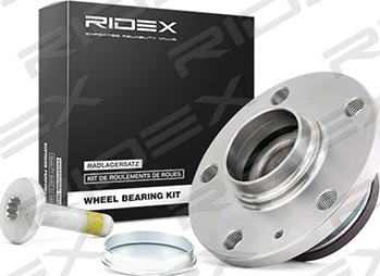 RIDEX 654W0005 - Təkər qovşağı, podşipnik dəsti furqanavto.az