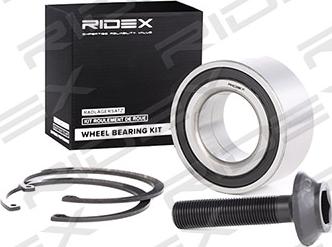 RIDEX 654W0015 - Təkər qovşağı, podşipnik dəsti furqanavto.az