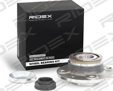 RIDEX 654W0071 - Təkər qovşağı, podşipnik dəsti furqanavto.az