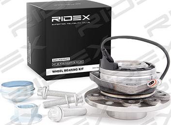 RIDEX 654W0128 - Təkər qovşağı, podşipnik dəsti furqanavto.az