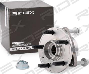 RIDEX 654W0804 - Təkər qovşağı, podşipnik dəsti furqanavto.az