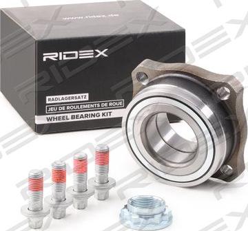 RIDEX 654W0876 - Təkər qovşağı, podşipnik dəsti furqanavto.az