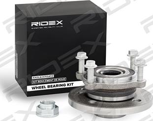 RIDEX 654W0362 - Təkər qovşağı, podşipnik dəsti furqanavto.az