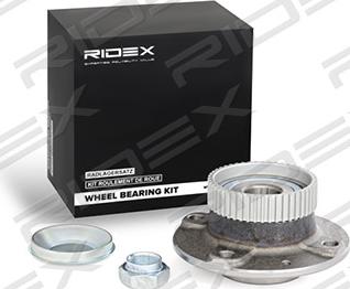 RIDEX 654W0314 - Təkər qovşağı, podşipnik dəsti furqanavto.az