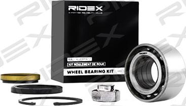 RIDEX 654W0296 - Təkər qovşağı, podşipnik dəsti furqanavto.az