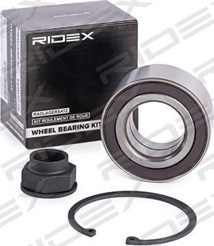RIDEX 654W0738 - Təkər qovşağı, podşipnik dəsti furqanavto.az