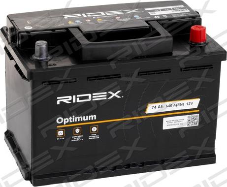 RIDEX 1S0005 - Başlanğıc batareyası furqanavto.az