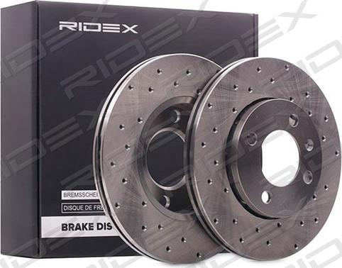 RIDEX 82B2793 - Əyləc Diski furqanavto.az