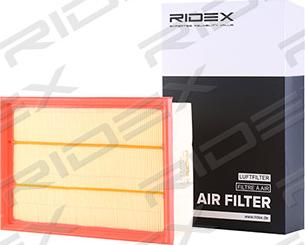 RIDEX 8A0311 - Hava filtri furqanavto.az