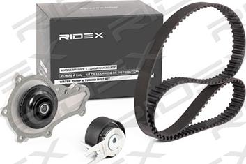 RIDEX 3096W0009 - Su Pompası və Vaxt Kəməri Dəsti furqanavto.az