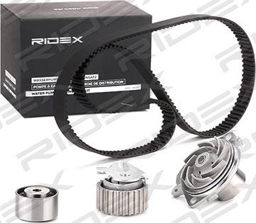 RIDEX 3096W0124 - Su Pompası və Vaxt Kəməri Dəsti furqanavto.az