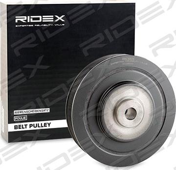 RIDEX 3213B0040 - Kəmər kasnağı, krank mili furqanavto.az