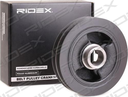 RIDEX 3213B0022 - Kəmər kasnağı, krank mili furqanavto.az