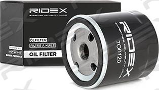 RIDEX 7O0016 - Yağ filtri furqanavto.az