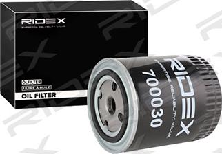 RIDEX 7O0030 - Yağ filtri furqanavto.az