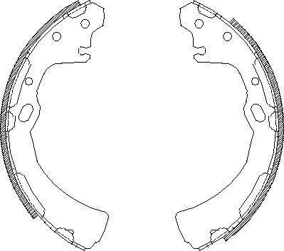 Alpha Brakes HST-NS-038 - Əyləc Başlığı Dəsti furqanavto.az