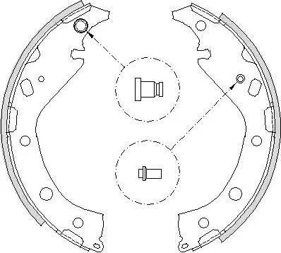 Alpha Brakes HST-TY-061 - Əyləc Başlığı Dəsti furqanavto.az