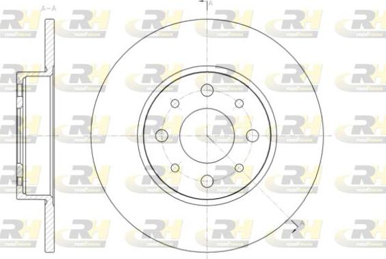 Roadhouse 61390.00 - Əyləc Diski furqanavto.az