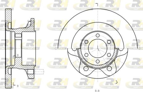 Roadhouse 61308.00 - Əyləc Diski furqanavto.az