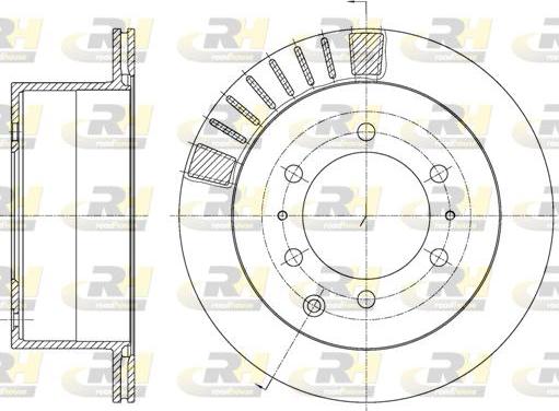 Roadhouse 61713.10 - Əyləc Diski furqanavto.az