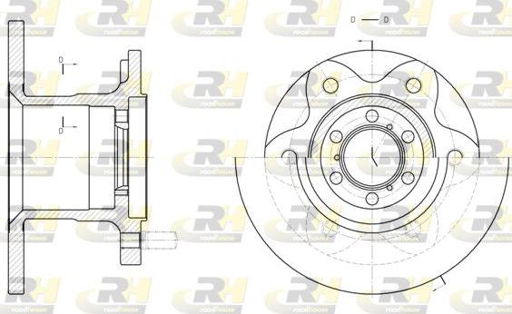 Roadhouse 6290.00 - Əyləc Diski furqanavto.az