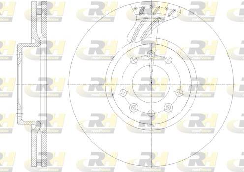 Roadhouse 62122.10 - Əyləc Diski furqanavto.az