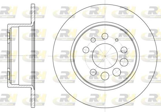 Roadhouse 6283.00 - Əyləc Diski furqanavto.az