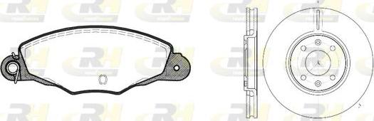 Roadhouse 8659.00 - Əyləc dəsti, diskli əyləclər furqanavto.az