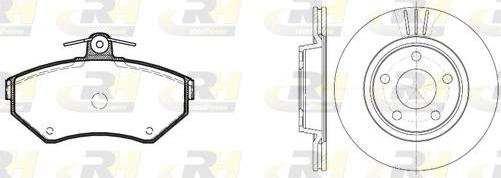 Roadhouse 8631.02 - Əyləc dəsti, diskli əyləclər furqanavto.az