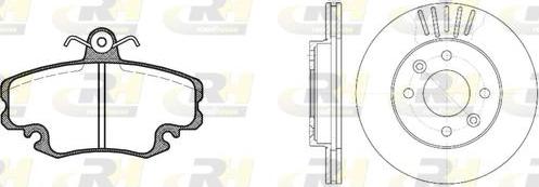 Roadhouse 8141.05 - Əyləc dəsti, diskli əyləclər furqanavto.az