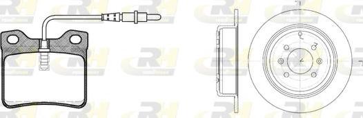 Roadhouse 8321.00 - Əyləc dəsti, diskli əyləclər furqanavto.az