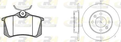 Roadhouse 8263.03 - Əyləc dəsti, diskli əyləclər furqanavto.az