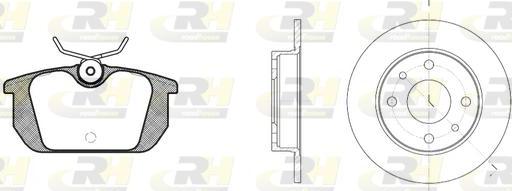 Roadhouse 8231.00 - Əyləc dəsti, diskli əyləclər furqanavto.az