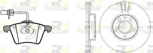 Roadhouse 8721.00 - Əyləc dəsti, diskli əyləclər furqanavto.az