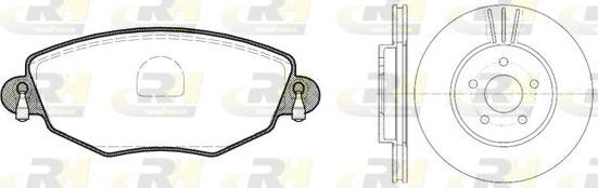 Roadhouse 8776.00 - Əyləc dəsti, diskli əyləclər furqanavto.az